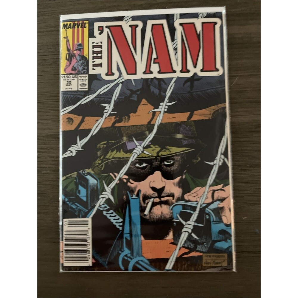 The 'Nam, #30, 1989, Marvel Comic Book, High Grade